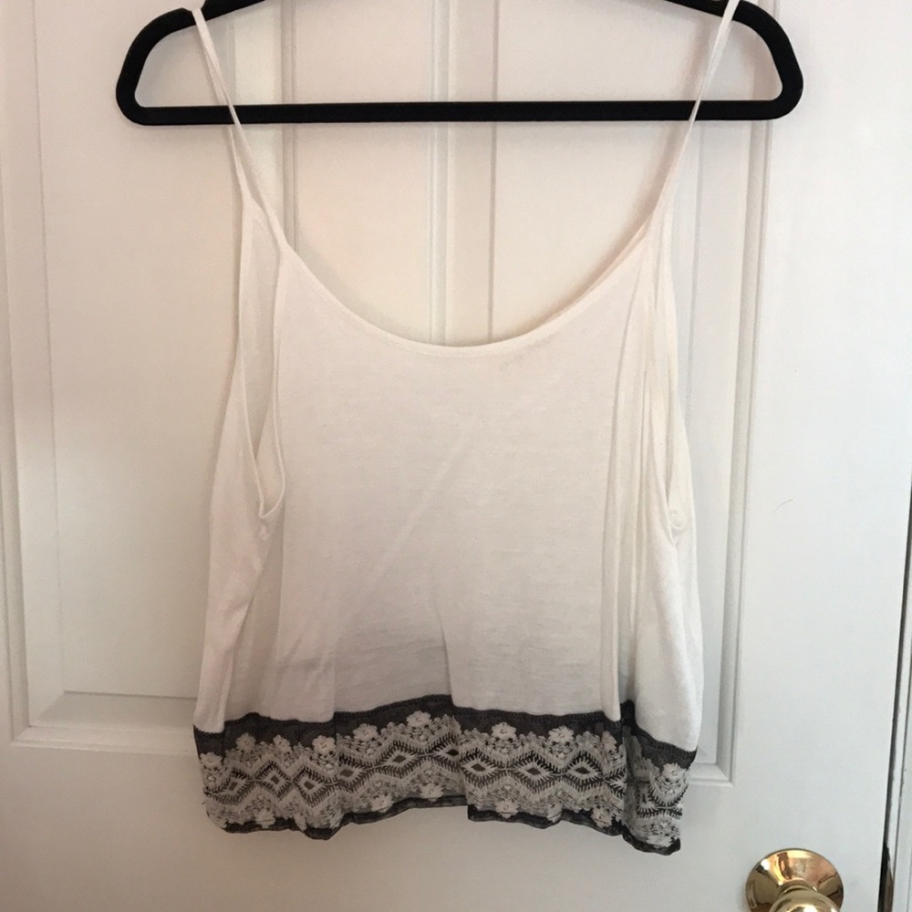 White tank top